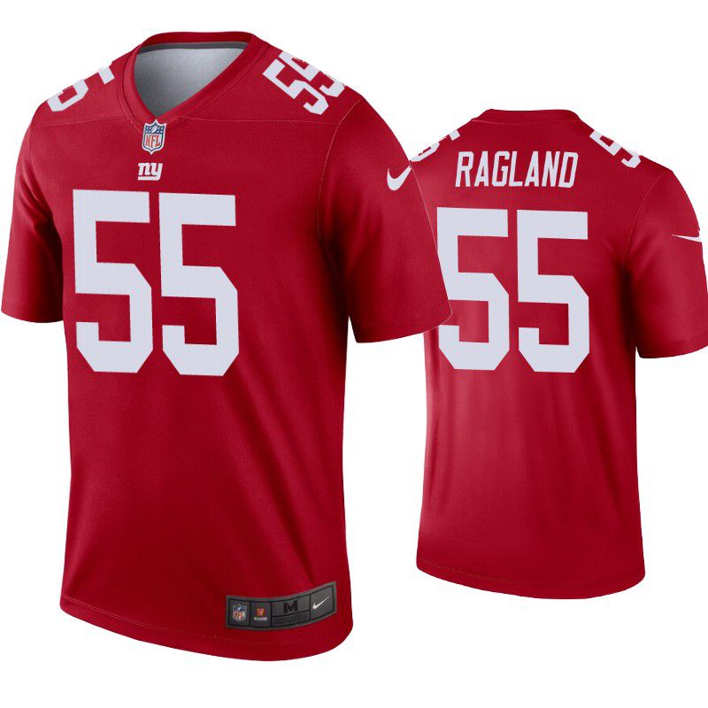 Men New York Giants #55 Reggie Ragland Nike Red Inverted Legend NFL Jersey